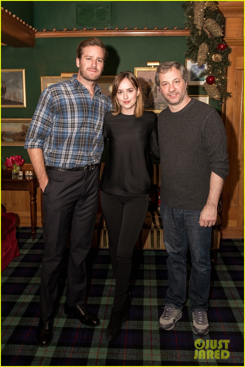 Photo: dakota johnson armie hammer audi aspen 06 | Photo 3535262 | Just