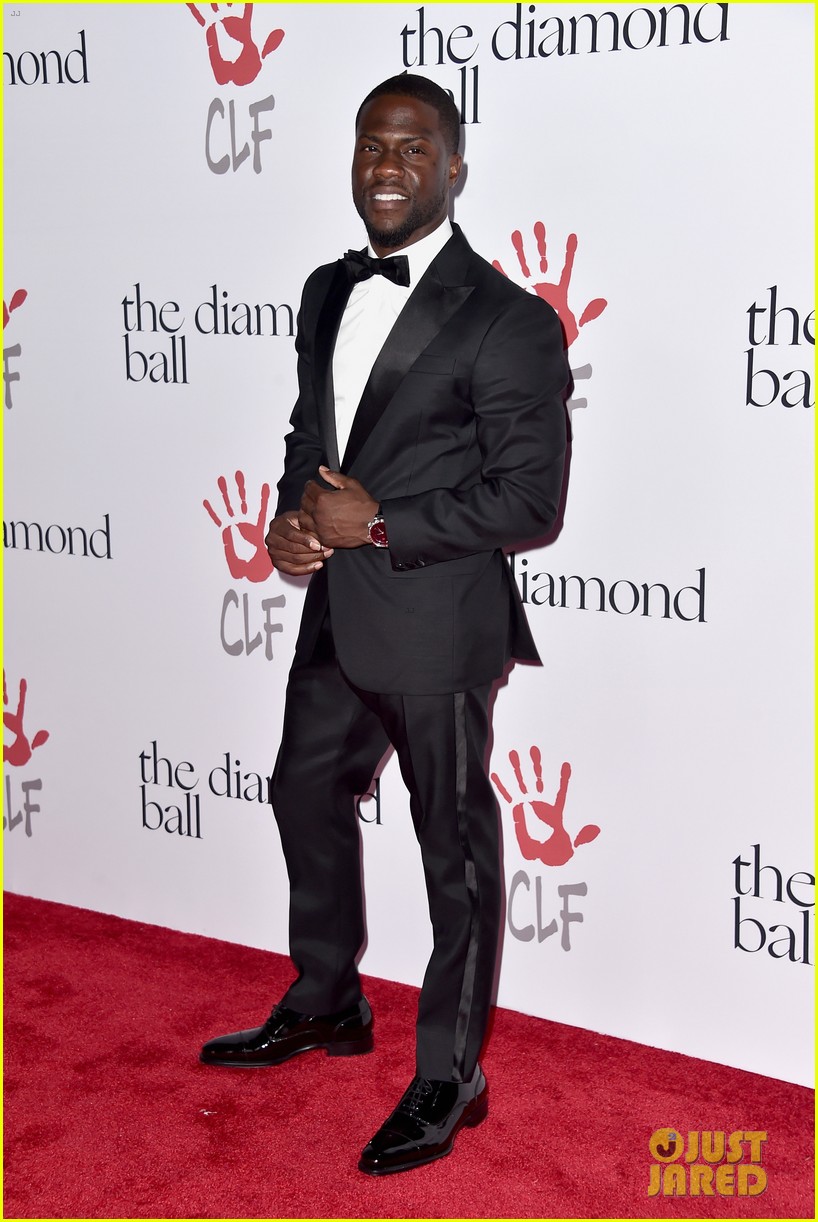 Photo: kevin hart zendaya emily ratajkowski diamond ball 2015 17