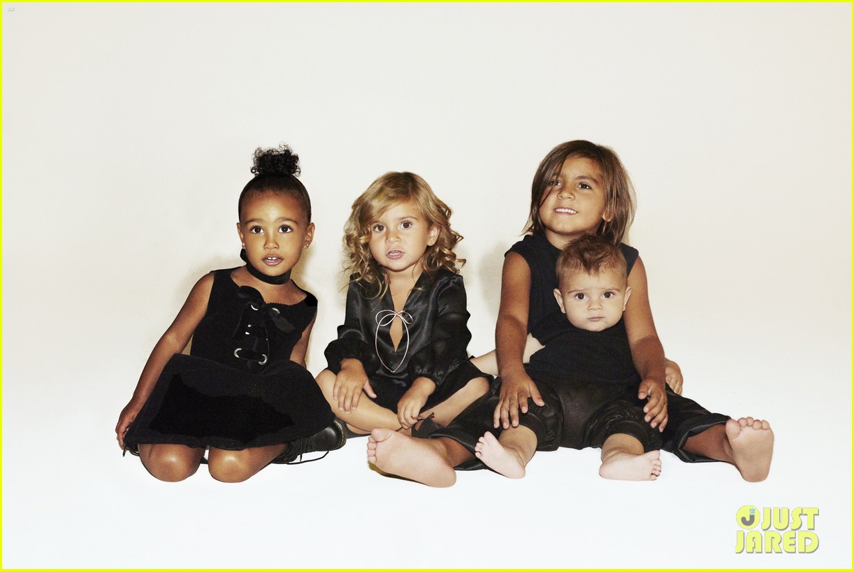 Kardashian Christmas Card 2015 Puts the Kids in the Spotlight! Photo