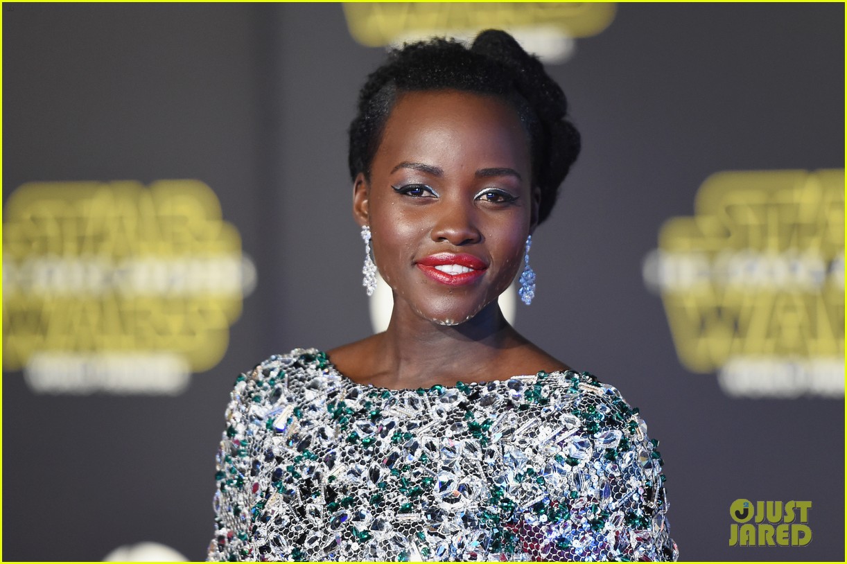 Lupita Nyong'o & Gwendoline Christie Premiere 'Star Wars The Force