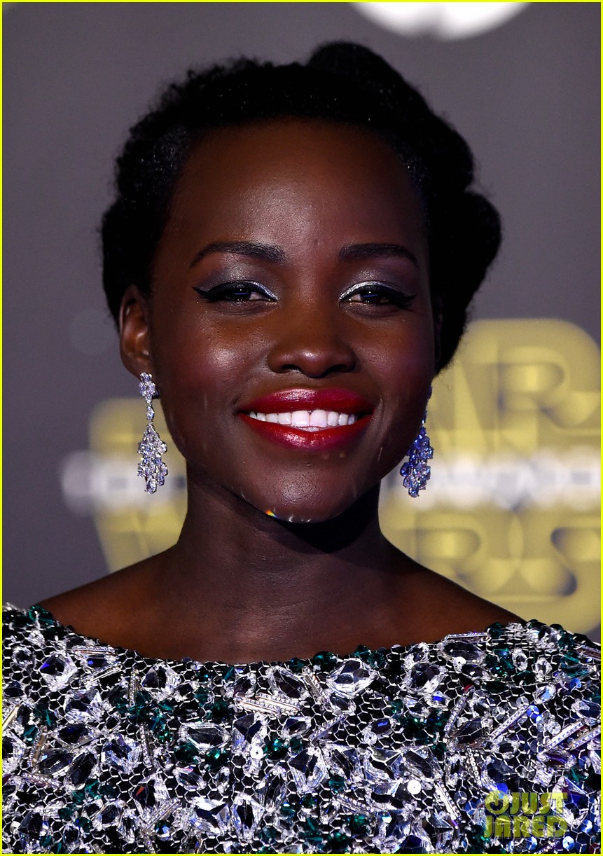 Lupita Nyong'o & Gwendoline Christie Premiere 'Star Wars The Force