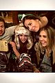 nina dobrev austin stowell snow kiss christmas 09