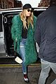 rita ora looks glam in green in london 02