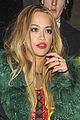 rita ora looks glam in green in london 06