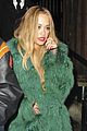 rita ora looks glam in green in london 09