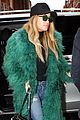 rita ora looks glam in green in london 11