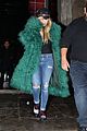 rita ora looks glam in green in london 17