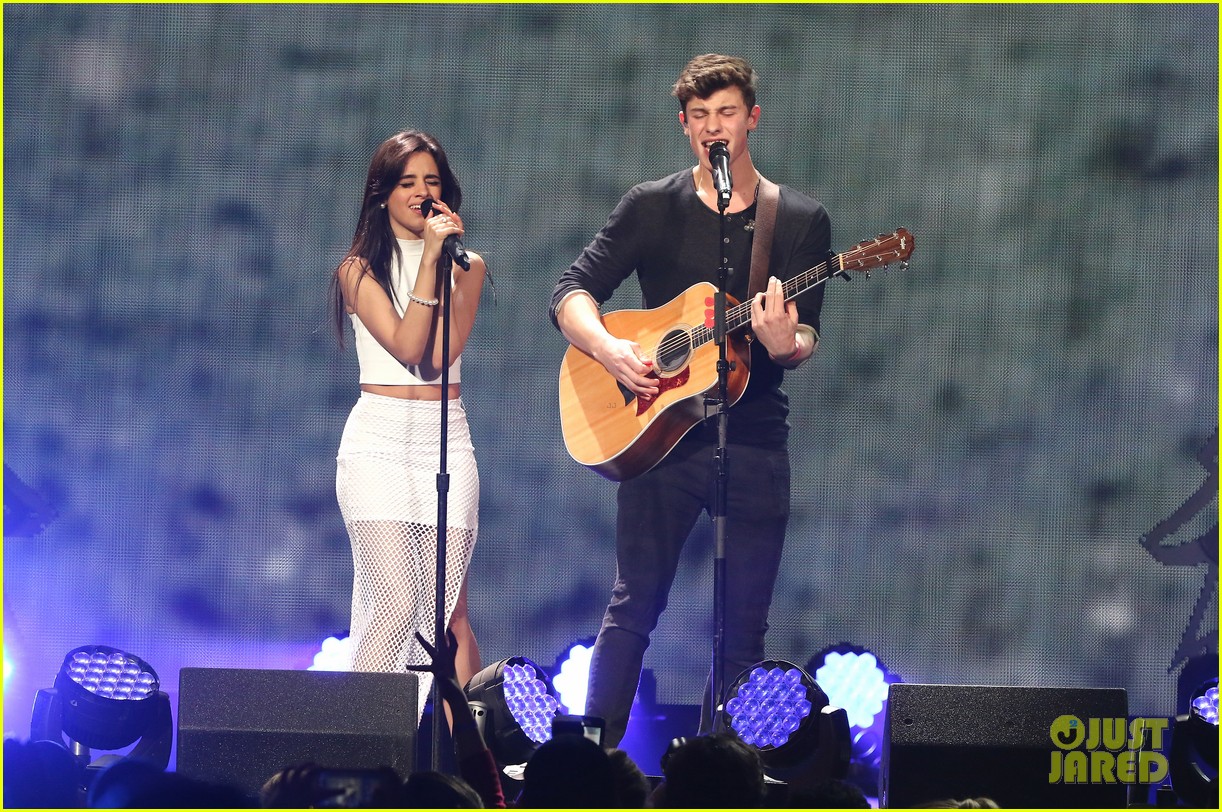 Shawn Mendes & Camila Cabello Reunite For Y100's Jingle Ball 2015