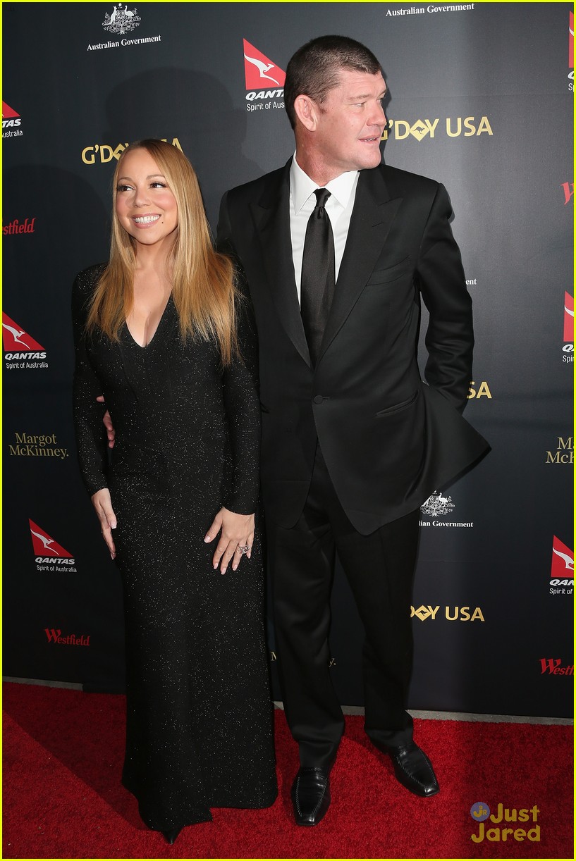 Mariah Carey Flaunts Engagement Ring on Red Carpet with Fiance James Packer! Photo 3563036