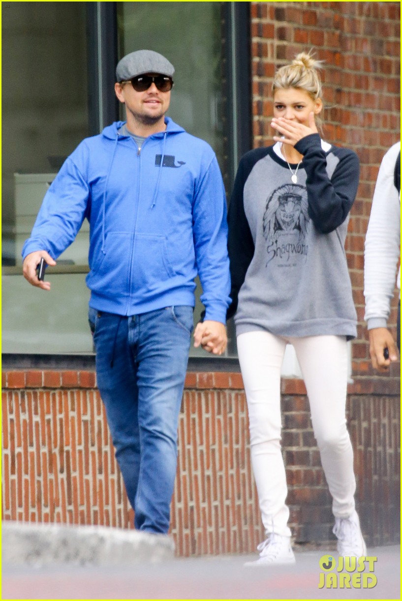 Leonardo DiCaprio & Model Kelly Rohrbach Split Photo 3542999