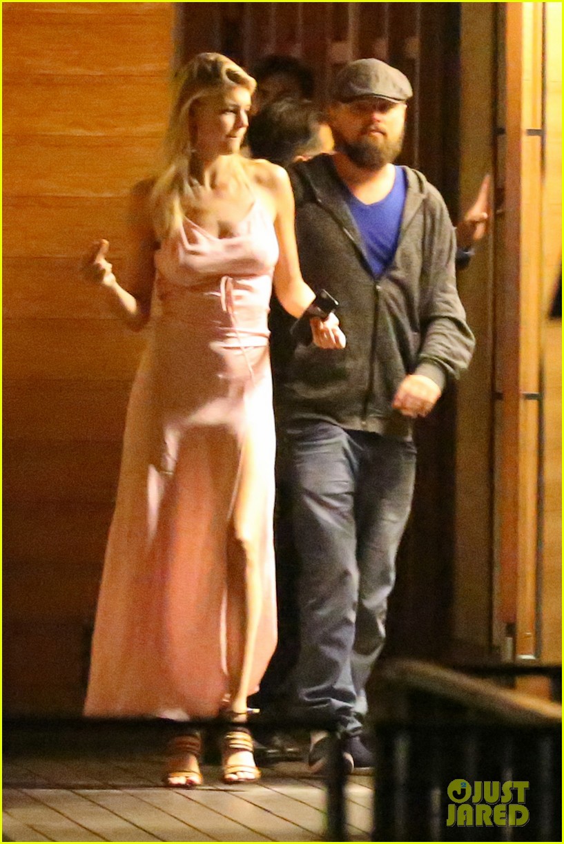Leonardo DiCaprio & Model Kelly Rohrbach Split Photo 3543001