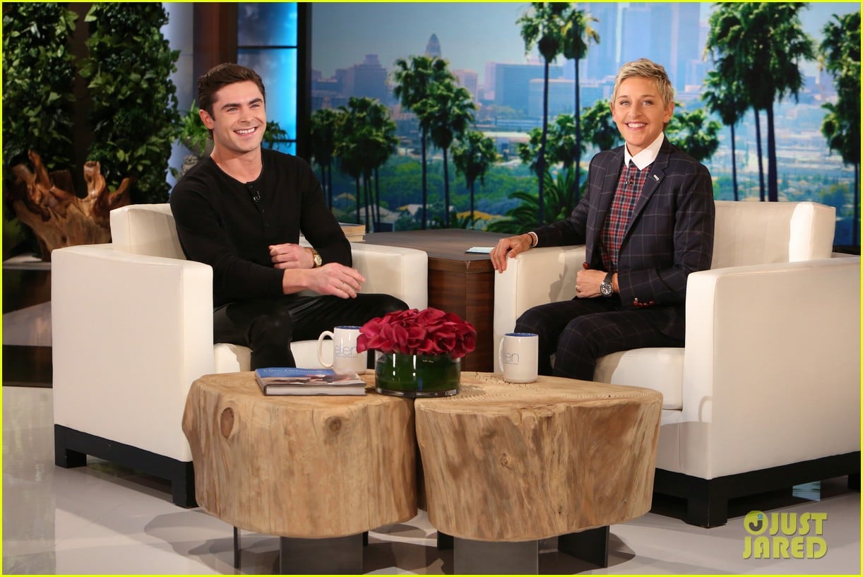 Zac Efron Twerks & Gives Ellen DeGeneres a Lap Dance! (Video) Photo