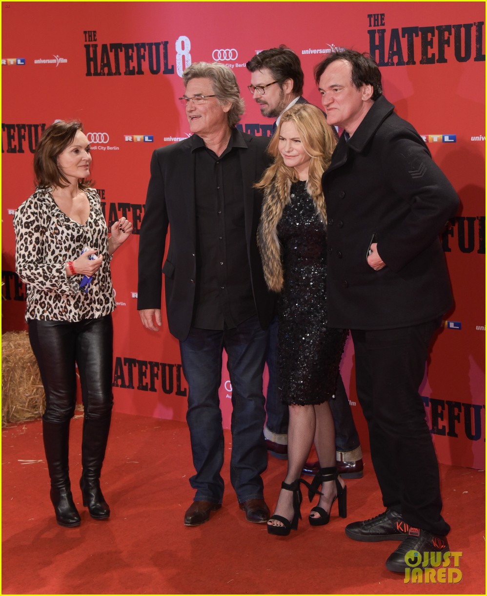 Quentin Tarantino is Joined by the ‘Hateful Eight’ Cast at the European