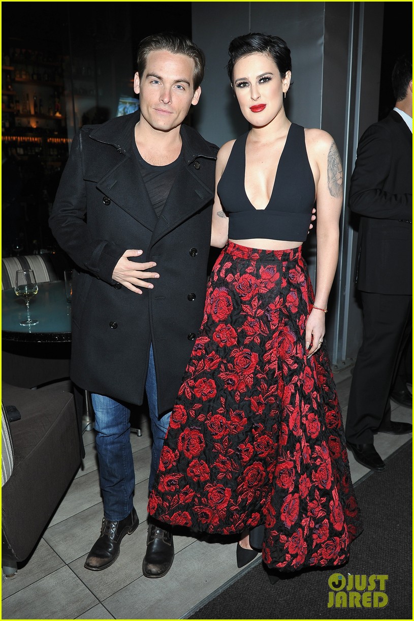 Katie Holmes & Alexandra Daddario Ring In Golden Globes Weekend at Kelly Klein's Party! Photo