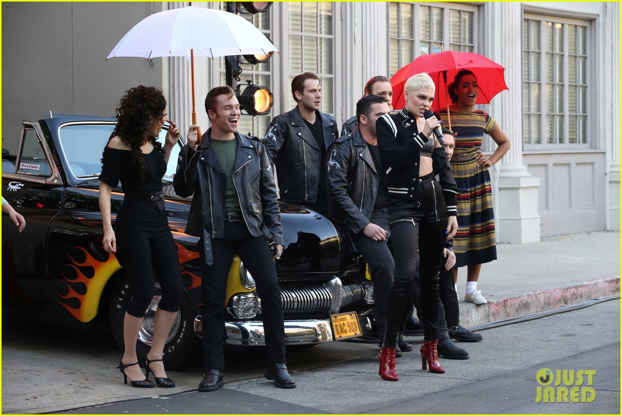 Jessie J Sings 'Grease Is the Word' with Fox's Live Cast (Video) Photo
