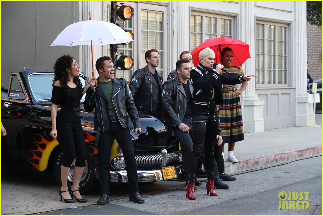 Jessie J Sings 'Grease Is the Word' with Fox's Live Cast (Video) Photo
