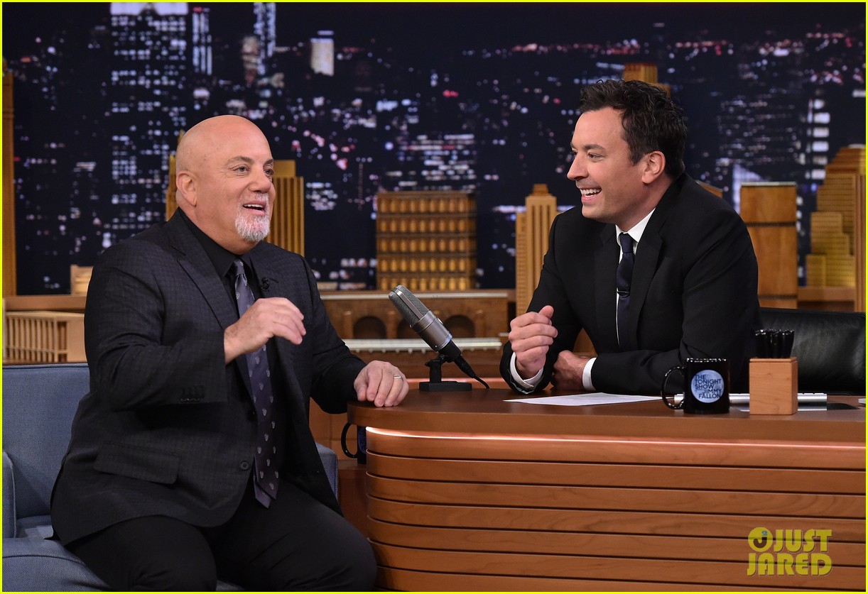 Billy Joel & Jimmy Fallon Sing Impromptu DooWop of 'The Longest Time