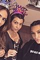 kim kardashian rings in new year with pals 01