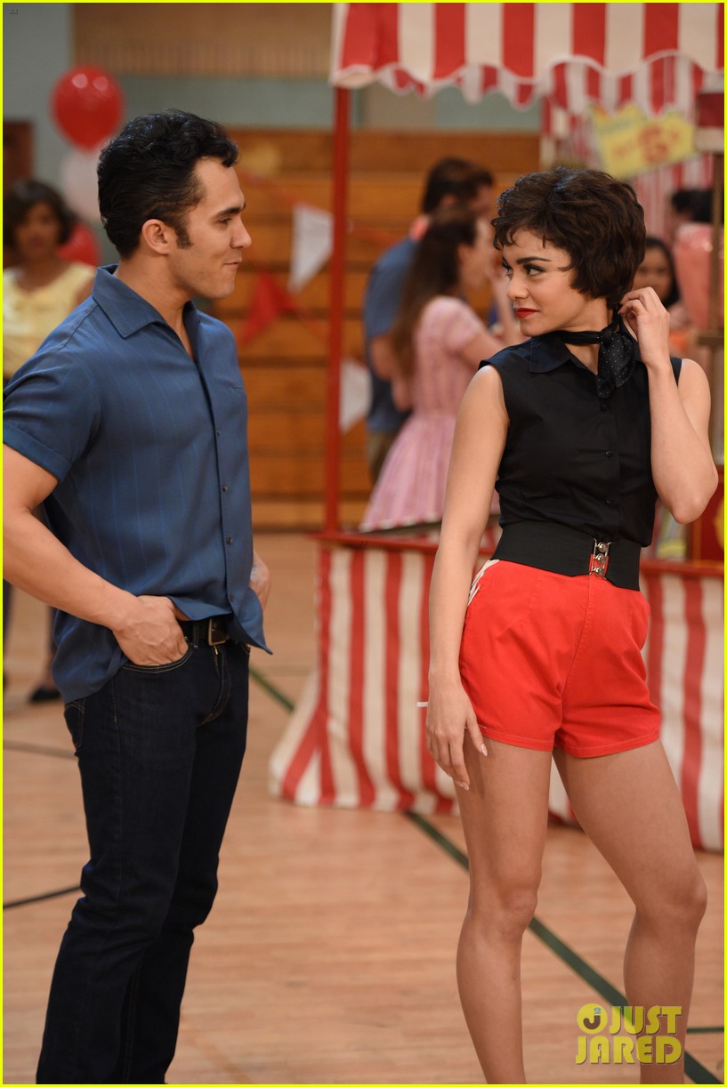 Grease Live's Kenickie Carlos PenaVega Dishes On Accidentally Kissing