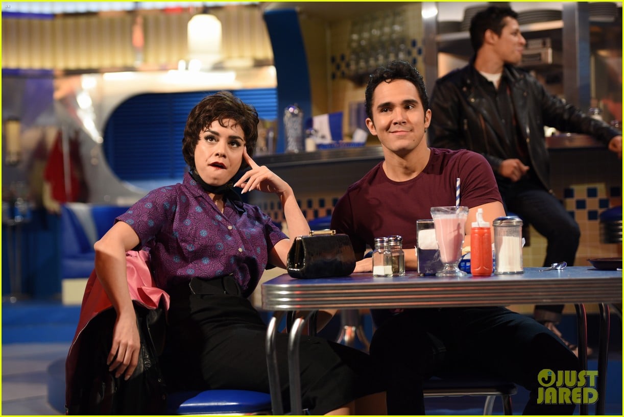 Grease Live's Kenickie Carlos PenaVega Dishes On Accidentally Kissing