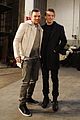 jamie campbell bower ed skrein buddy up at diesel black gold fashion show 03
