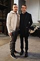 jamie campbell bower ed skrein buddy up at diesel black gold fashion show 07