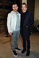 jamie campbell bower ed skrein buddy up at diesel black gold fashion show 10