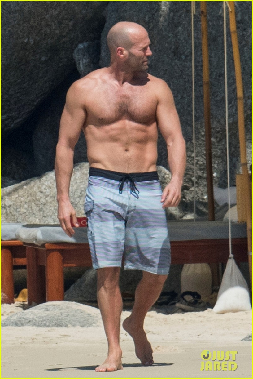 The Four Bdoy Types, Fellow One Research - Celebrity Jason Statham Body Type One (BT1) Shape Physique