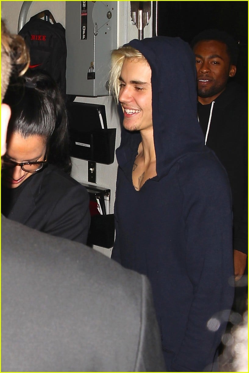 Photo: justin bieber leaves nice guy mystery girl 03 | Photo 3573080