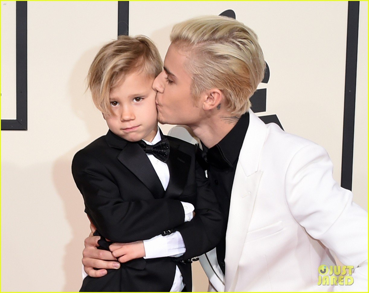 Justin Bieber Wins First Grammy, Brings Little Brother to Show!: Photo  3579486, 2016 Grammys, Grammys, Jaxon Bieber, Justin Bieber Photos