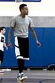 chris brown basketball game bodyguard 12