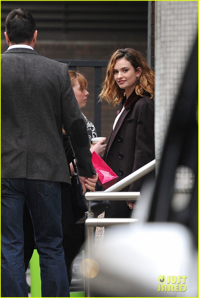 Lily James & Boyfriend Matt Smith Premiere 'Pride & Prejudice & Zombies