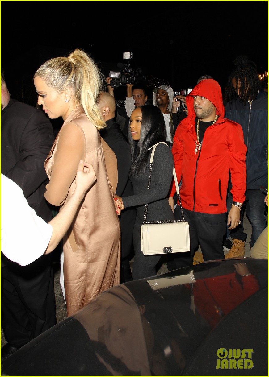 Khloe Kardashian & French Montana Reunite After Her James Harden Break