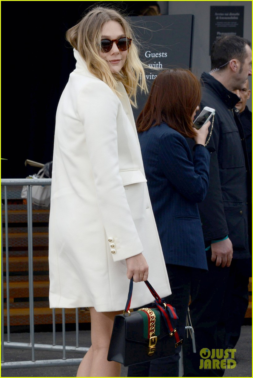 Photo: elizabeth olsen gucci milan fashion week 11 | Photo 3587848