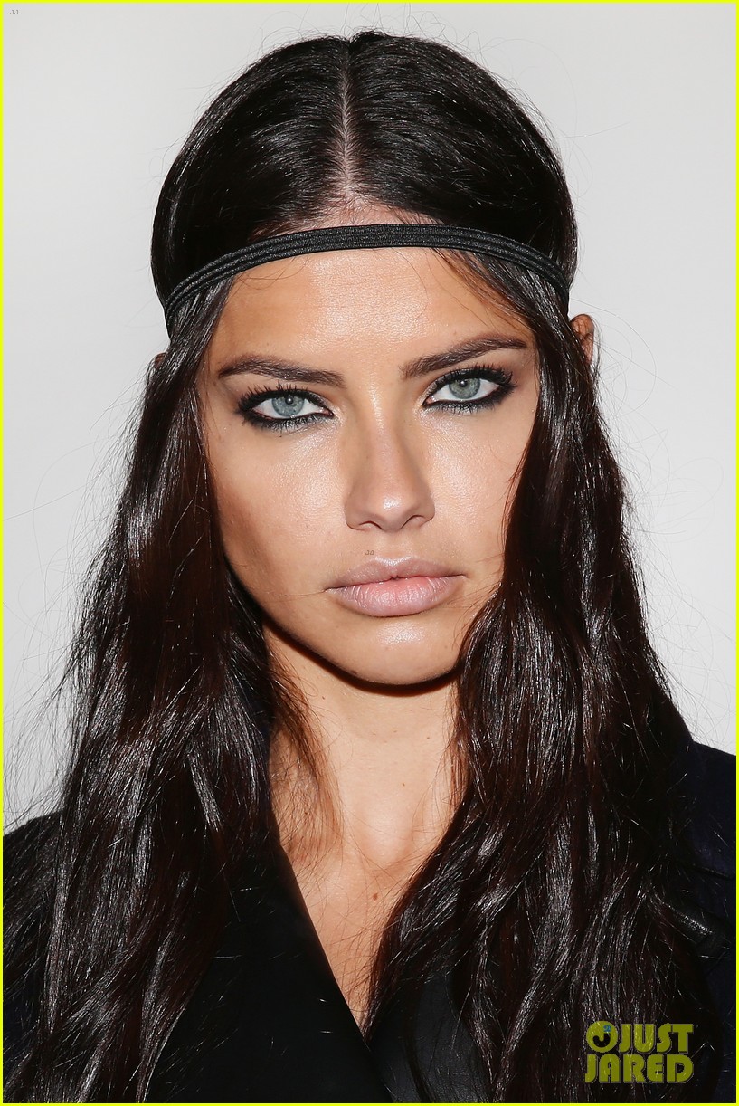 Photo: irina shayk adriana lima walk the versace runway in milan 06