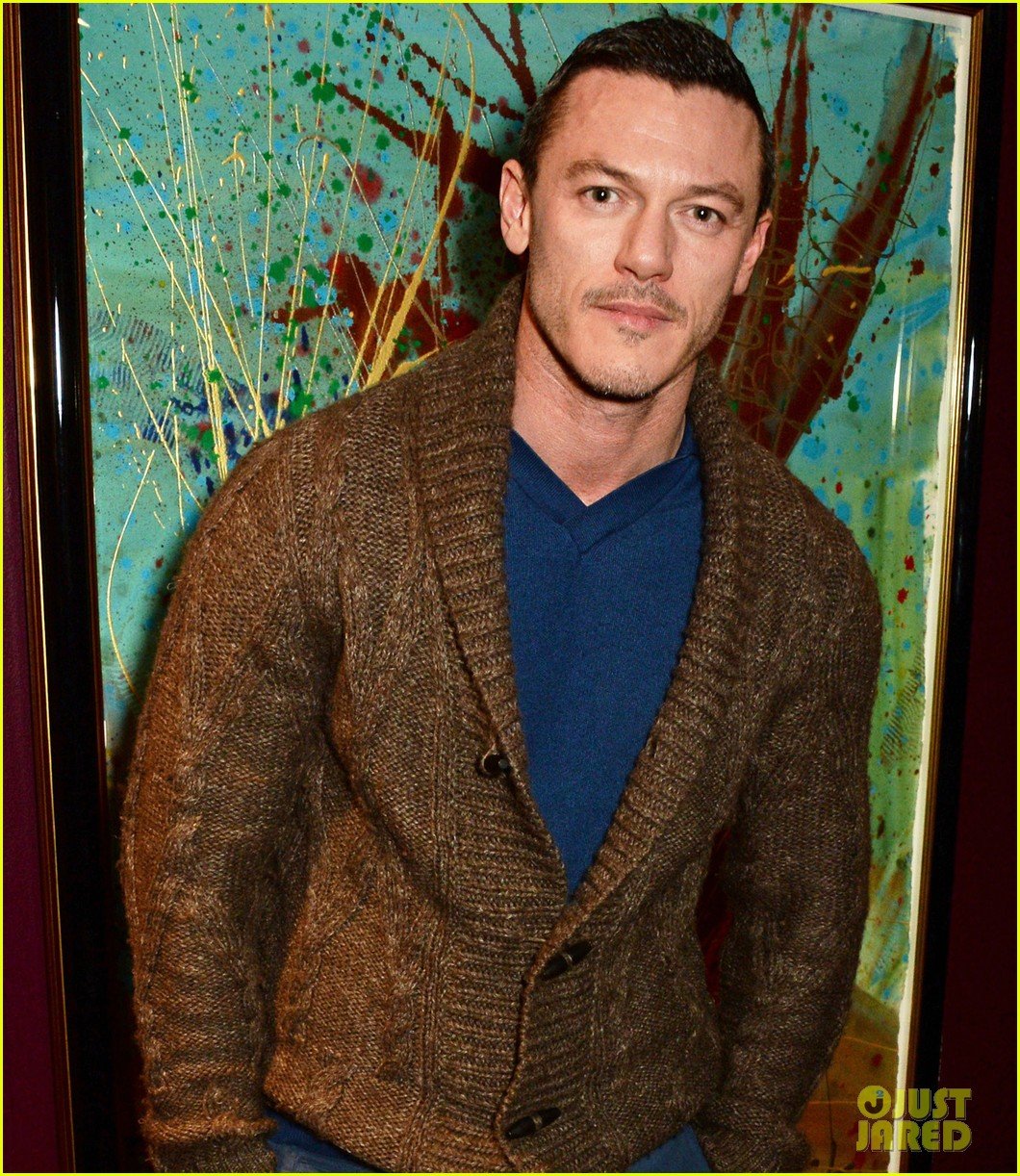Luke Evans & Jeremy Irvine Are Handsome Studs At Home, Captain