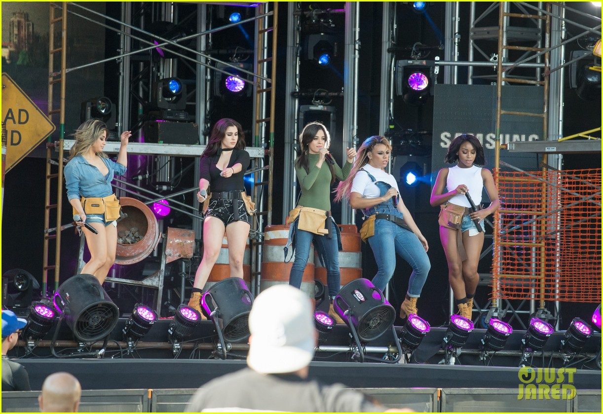 Fifth Harmony Life Track Kimmel Performances 05
