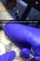 lady gaga gets tattoo with survivors from oscars performance 04
