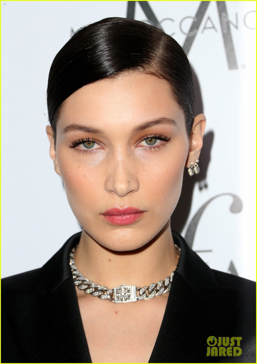 Bella Hadid Gets Support from Gigi & The Weeknd at Daily Front Row