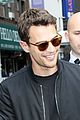 theo james stephen colbert outside 05