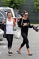 lea michele workout who do think you are new season appearance 07