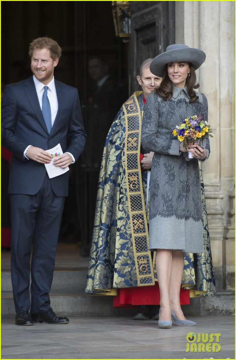 Kate Middleton & Royal Family Attend Commonwealth Day Service: Photo