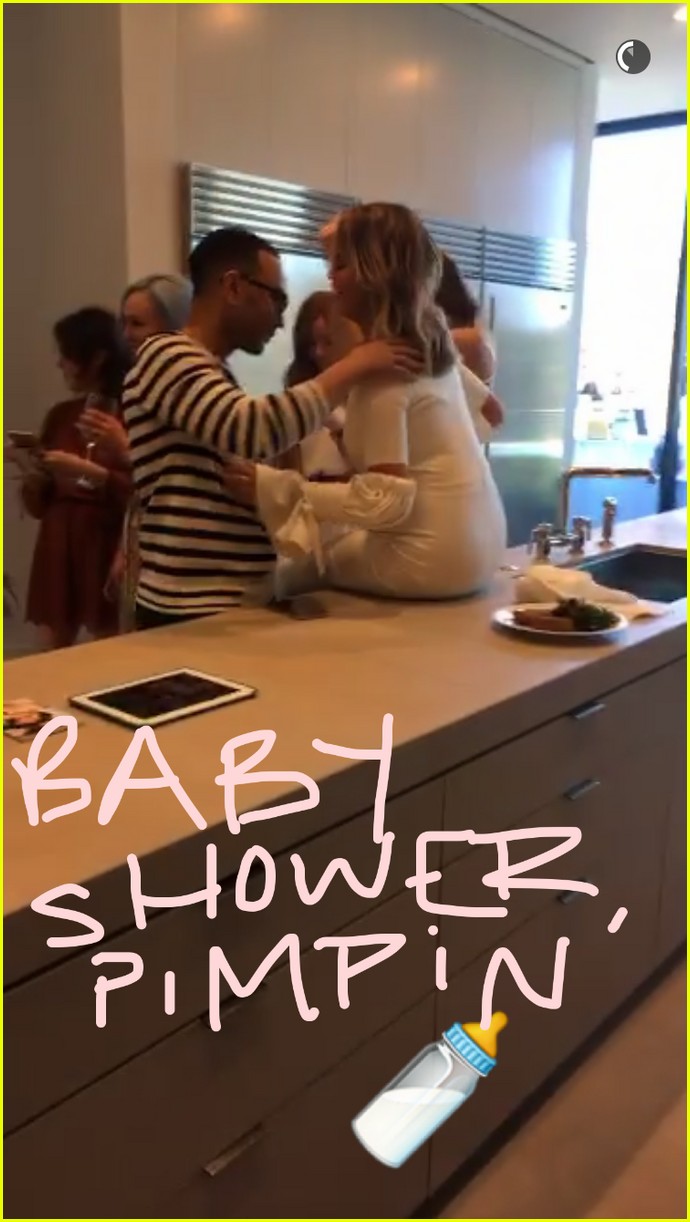 Chrissy Teigen Shares Photos from Her Baby Shower! Photo 3615221