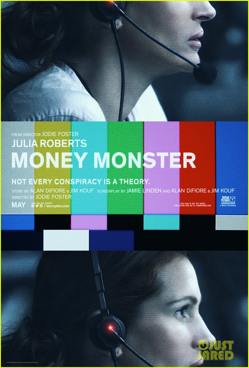 Clooney & Julia Roberts Get 'Money Monster' Character Posters
