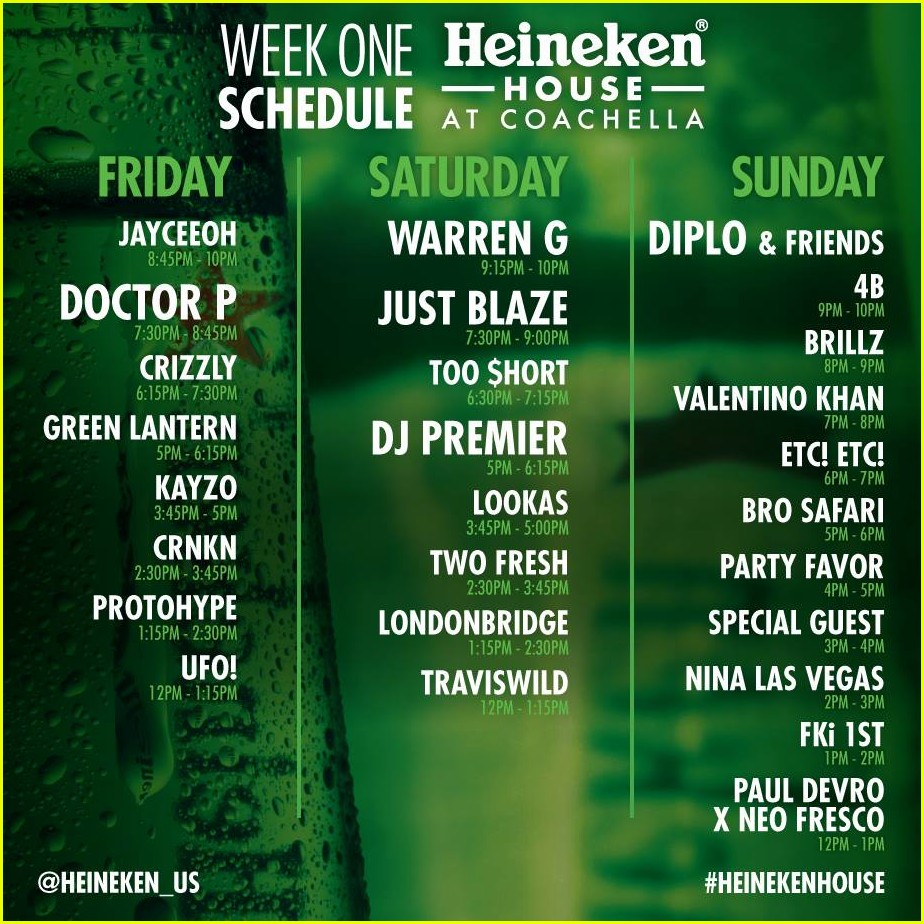 Coachella 2016 Set Times & Schedule Info Revealed! Photo 3631774