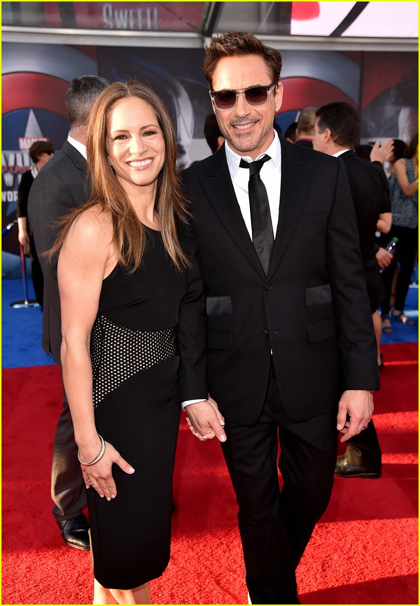 Robert Downey, Jr. & Wife Lead Team Iron Man at 'Civil War ...