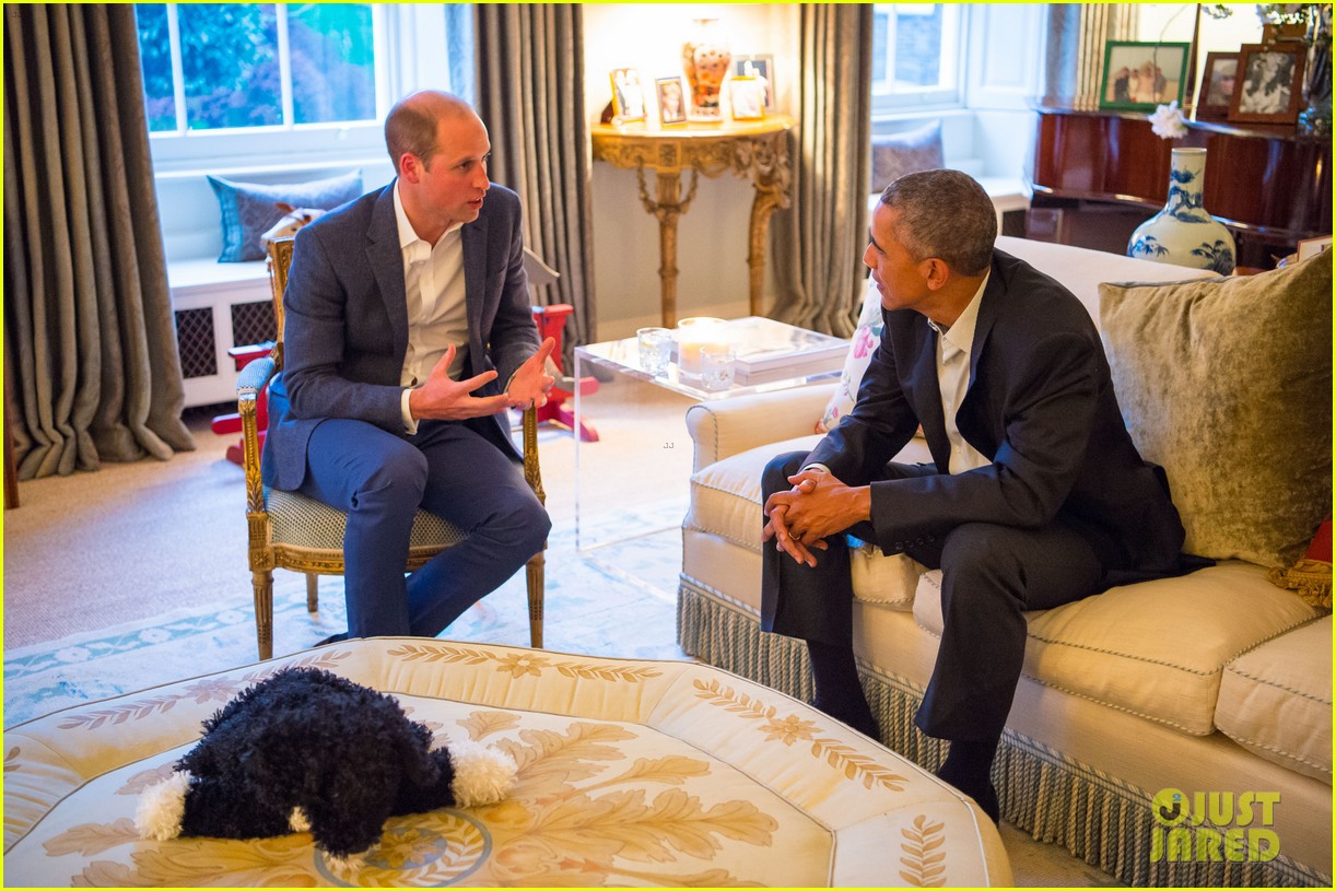 Prince Wears Stylish Pajamas to Meet the Obamas! Photo 3637961