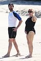 hugh jackman spends another day at the beach in st barts 01