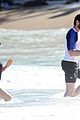 hugh jackman spends another day at the beach in st barts 17