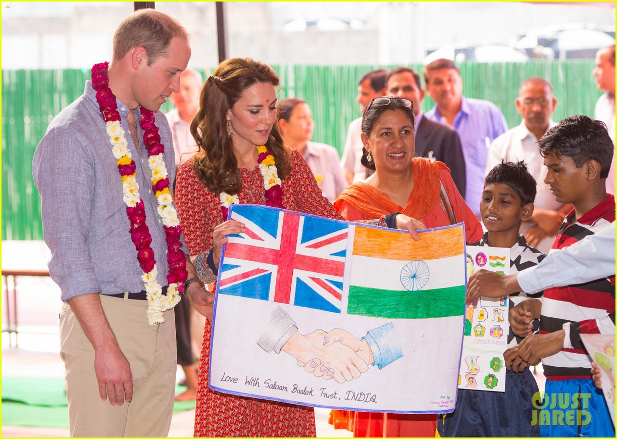 Prince William & Kate Middleton Meet Prime Minister Narendra Modi